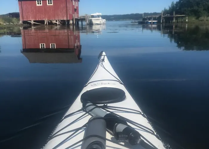 Saga, Unikt Badehotell Med 5 Rom, Sauna Og Badebrygge - Inderøy Hotel