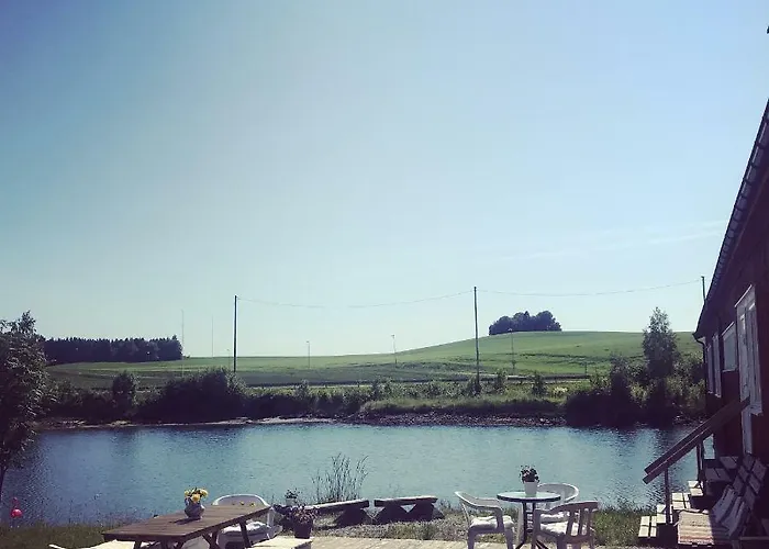 Saga, Unikt Badehotell Med 5 Rom, Sauna Og Badebrygge - Inderøy